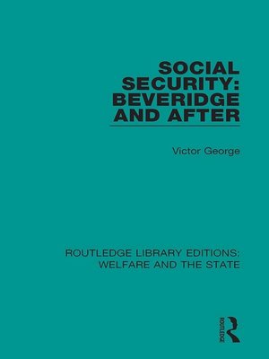 cover image of Social Security